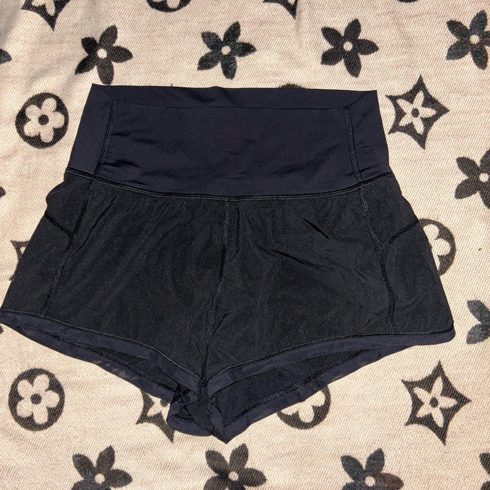 Lululemon Athletica Black Athletic Shorts